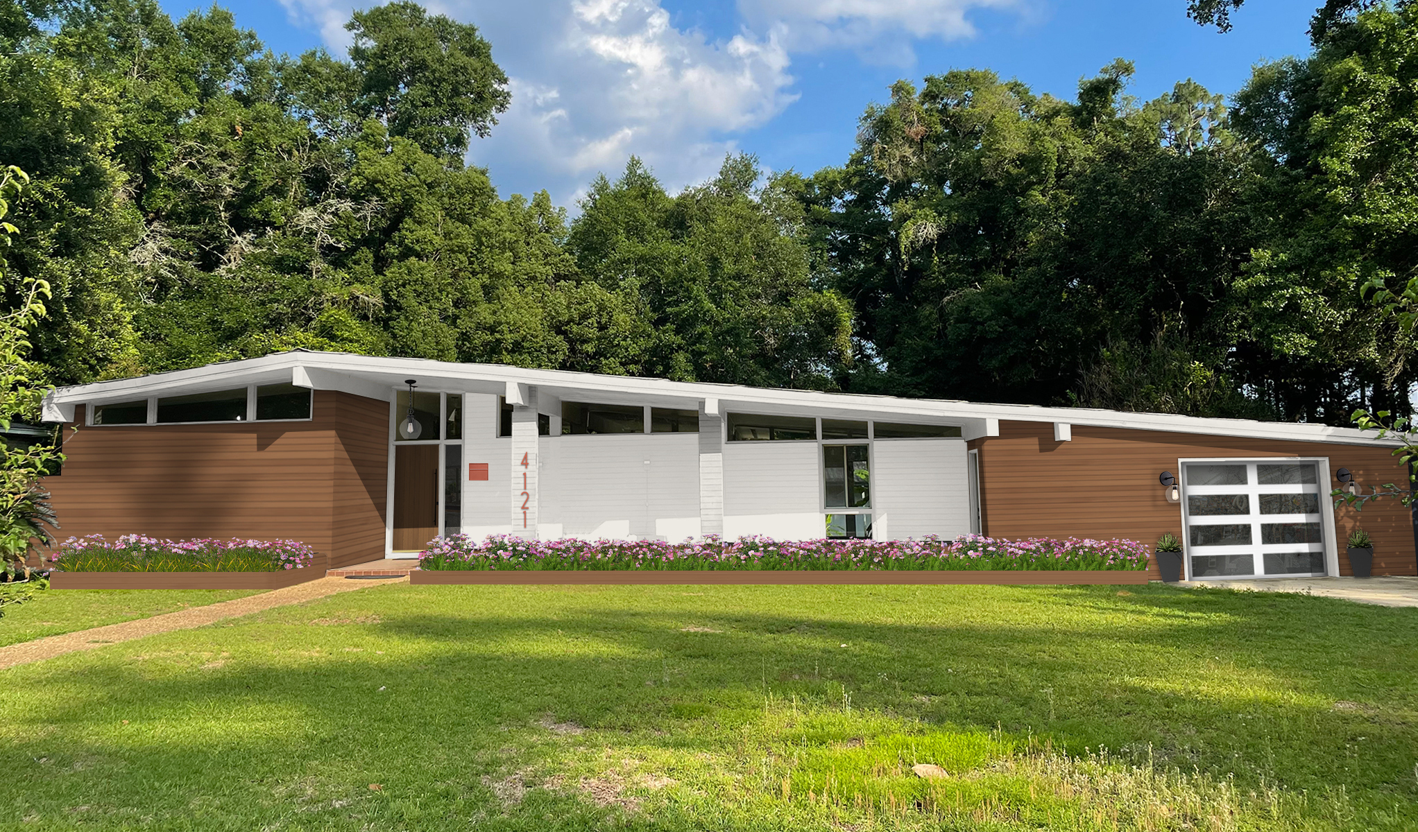 The 5 Most Popular Exterior Colors for a Mid-Century Modern Home